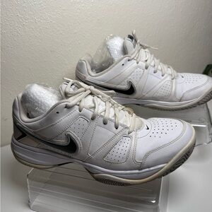 Nike White and Black Athletic Shoes